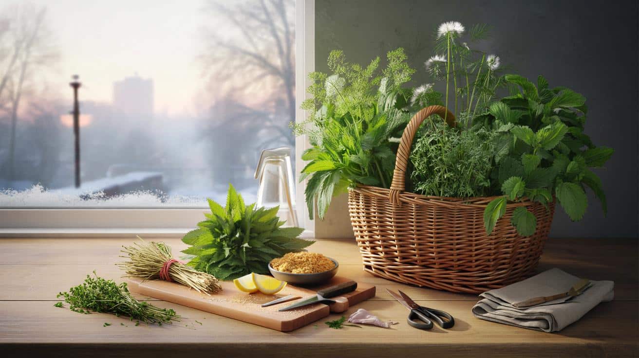 Cucina di Ragione: le 5 erbe spontanee di gennaio per depurarsi dopo le feste.